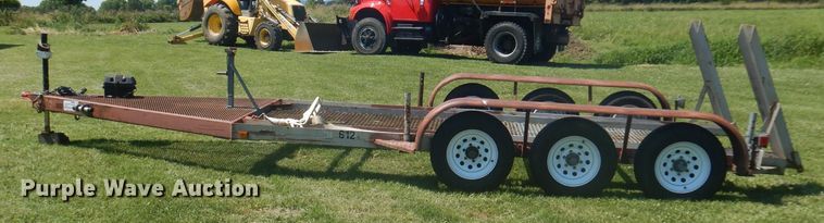 image for item DA5326 1987 Glen UT9500  utility trailer