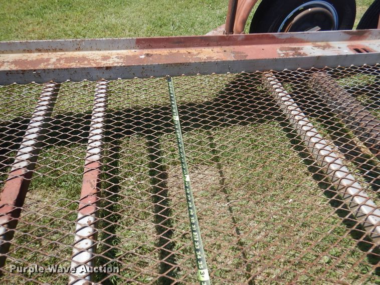 image for item DA5326 1987 Glen UT9500  utility trailer