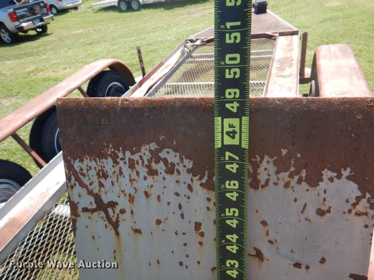 image for item DA5326 1987 Glen UT9500  utility trailer