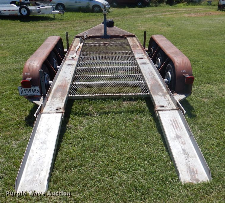 image for item DA5326 1987 Glen UT9500  utility trailer