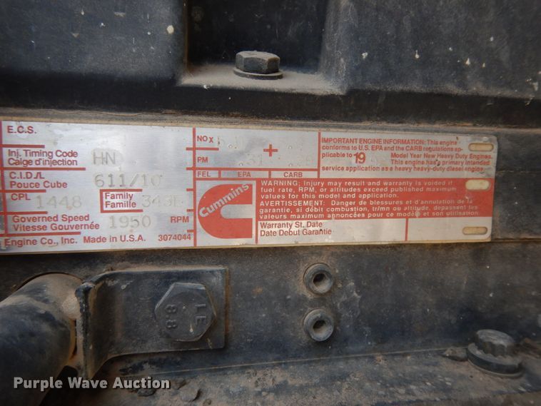 image for item DC2157 1992 Ford LTA9000  vacuum truck