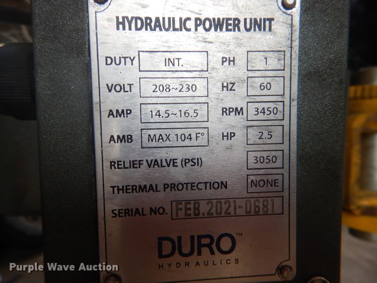 image for item DJ0547 2021 Duro TP9KACX  two post automotive lift