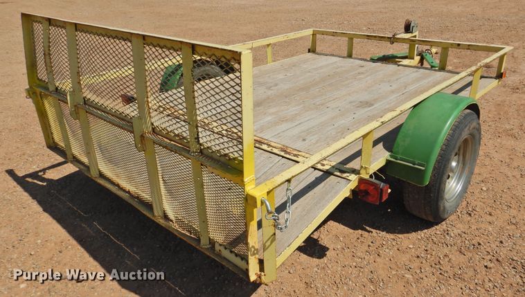 image for item DK2251 Shop built  utility trailer