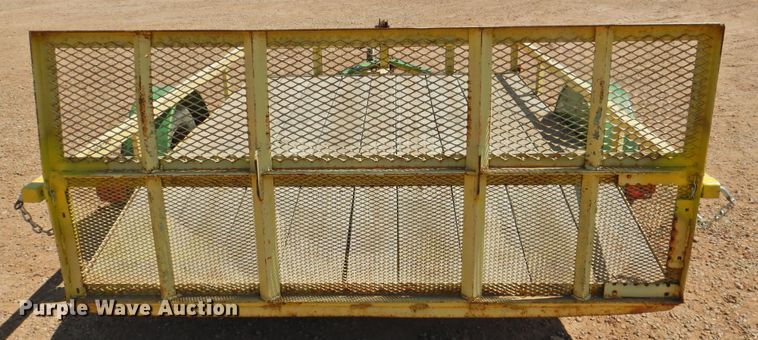 image for item DK2251 Shop built  utility trailer