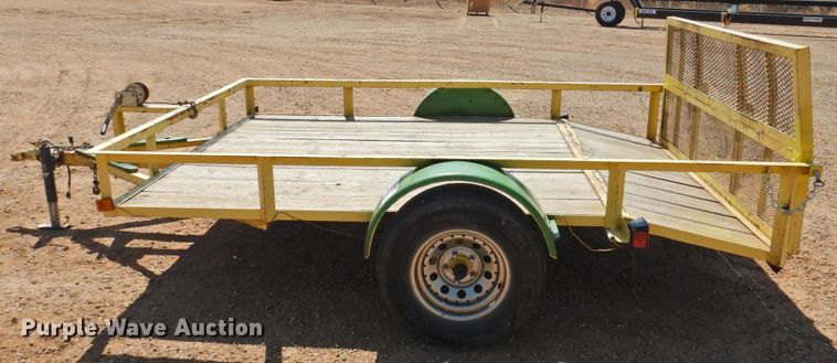 image for item DK2251 Shop built  utility trailer