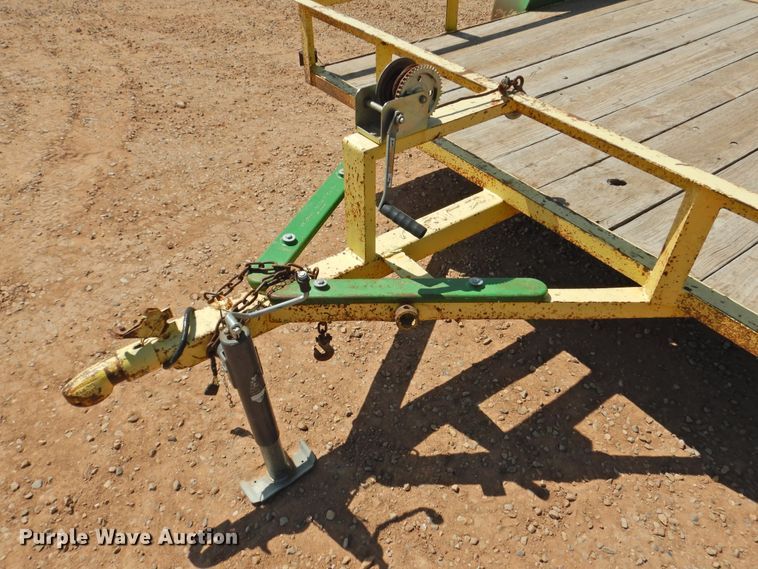 image for item DK2251 Shop built  utility trailer