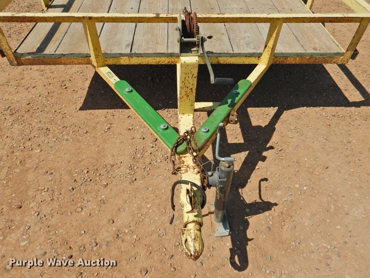 image for item DK2251 Shop built  utility trailer