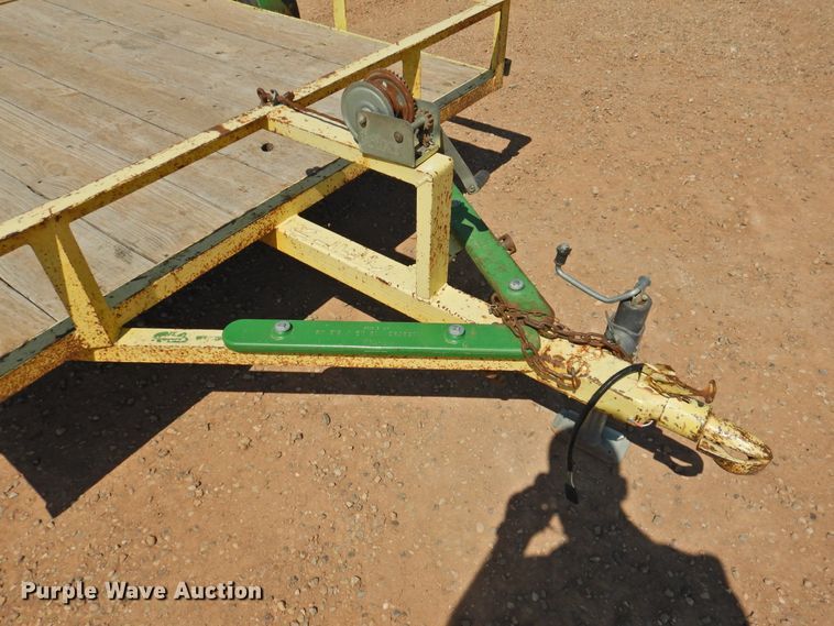 image for item DK2251 Shop built  utility trailer