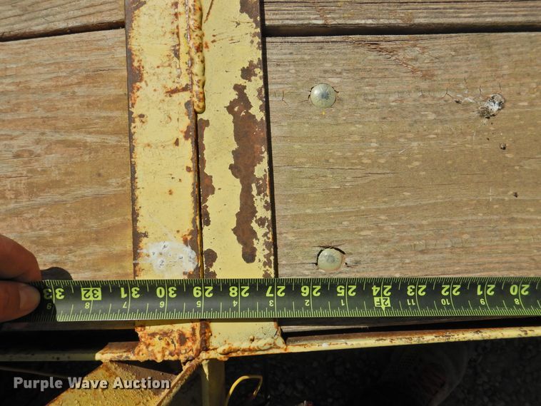 image for item DK2251 Shop built  utility trailer