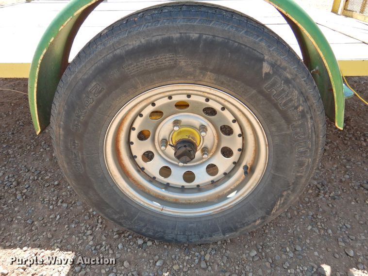 image for item DK2251 Shop built  utility trailer