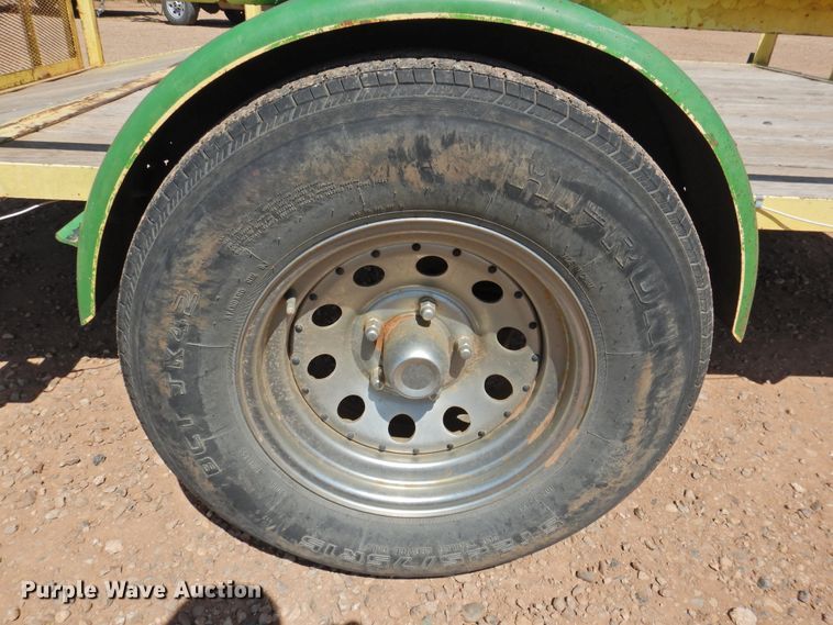 image for item DK2251 Shop built  utility trailer