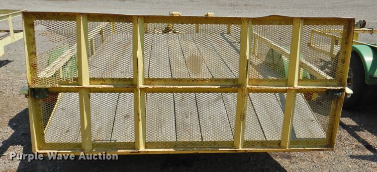 image for item DK2252 Shop built  utility trailer