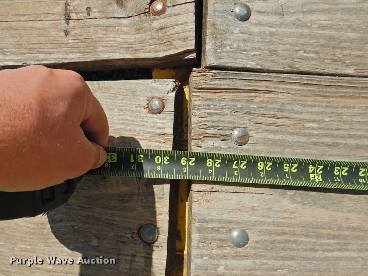 image for item DK2252 Shop built  utility trailer