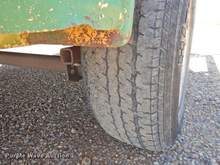 image for item DK2252 Shop built  utility trailer