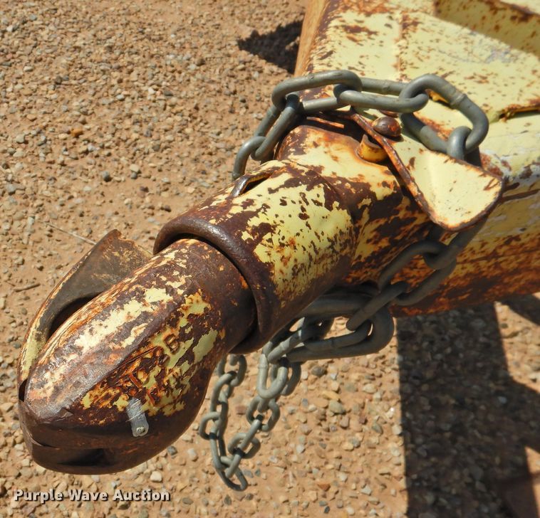 image for item DK2253 Shop built  utility trailer