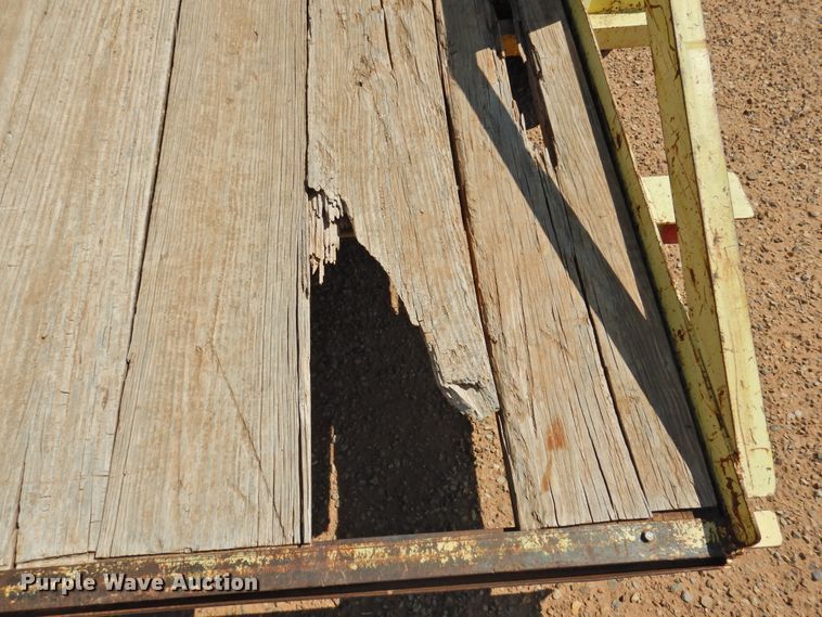 image for item DK2253 Shop built  utility trailer