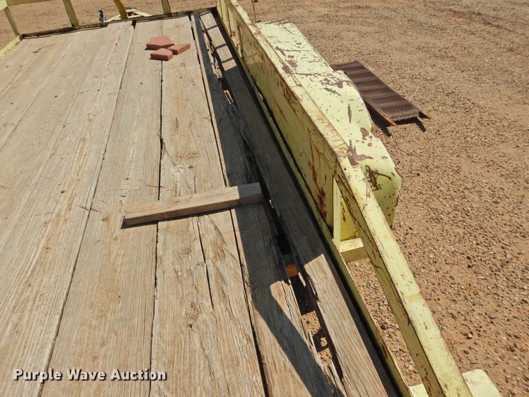 image for item DK2253 Shop built  utility trailer