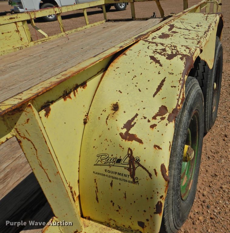 image for item DK2253 Shop built  utility trailer