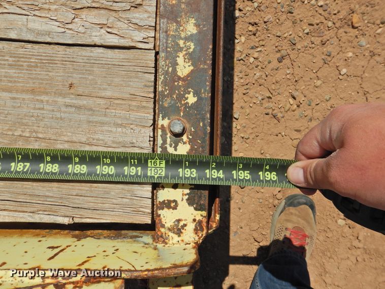 image for item DK2253 Shop built  utility trailer