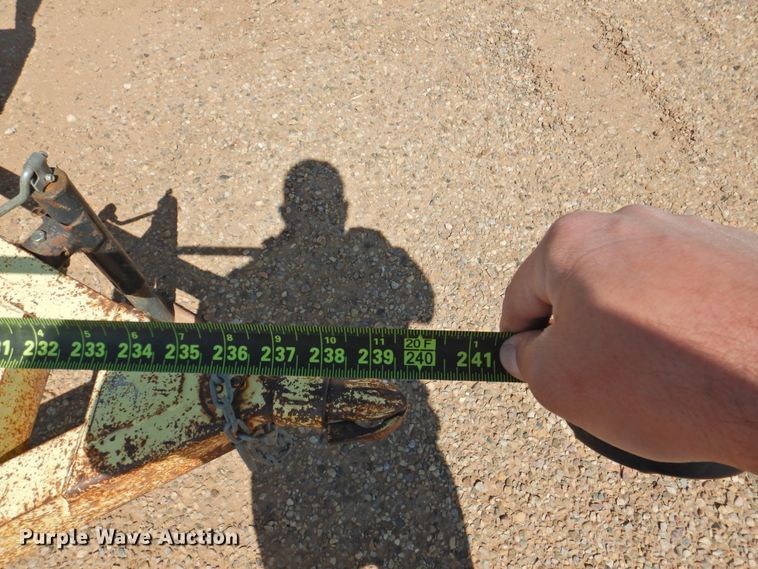 image for item DK2253 Shop built  utility trailer