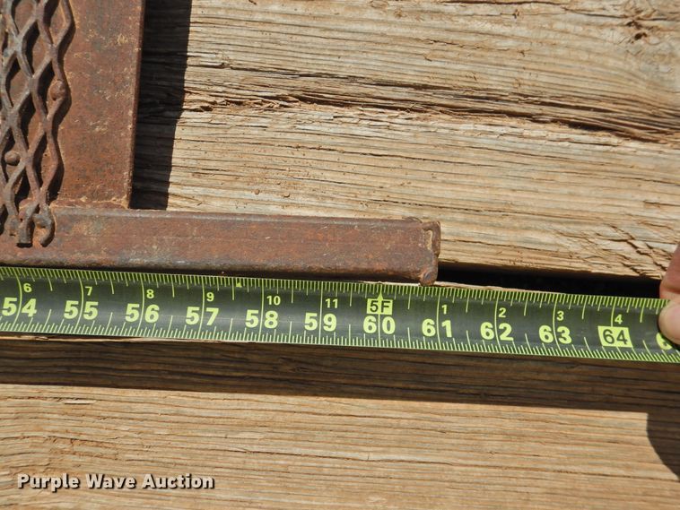 image for item DK2253 Shop built  utility trailer