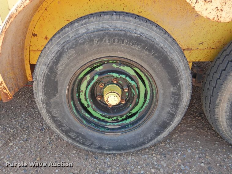 image for item DK2253 Shop built  utility trailer