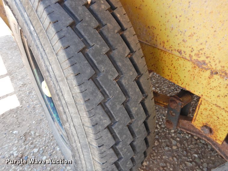 image for item DK2253 Shop built  utility trailer