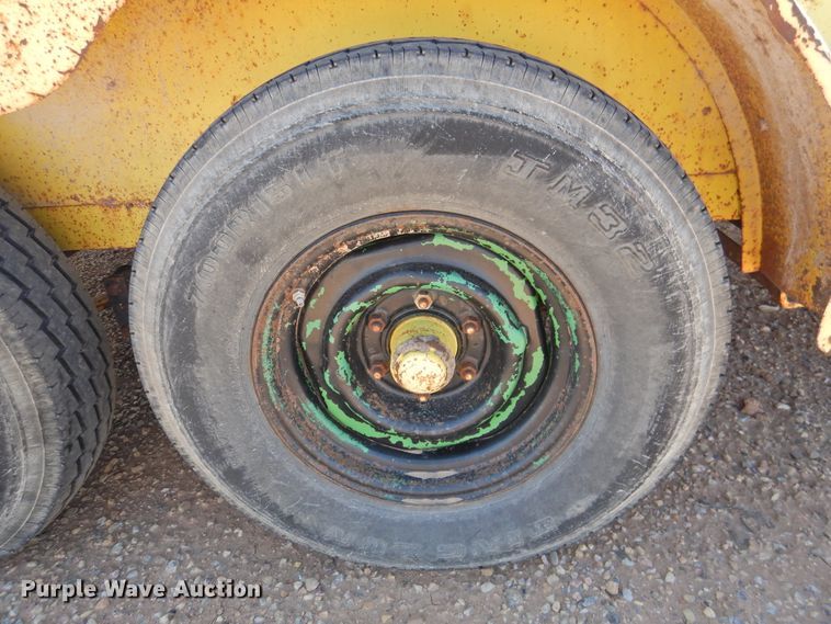 image for item DK2253 Shop built  utility trailer