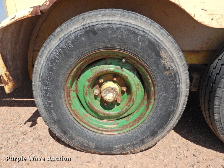 image for item DK2253 Shop built  utility trailer