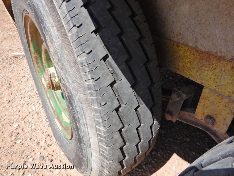 image for item DK2253 Shop built  utility trailer