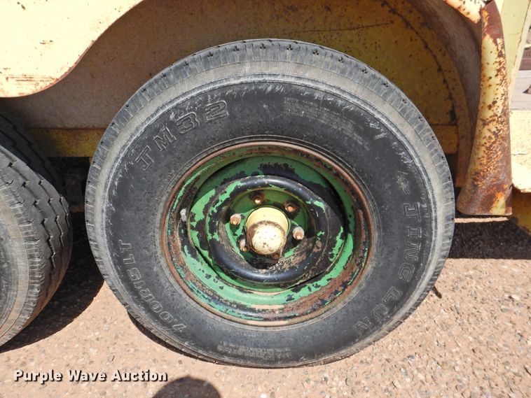 image for item DK2253 Shop built  utility trailer