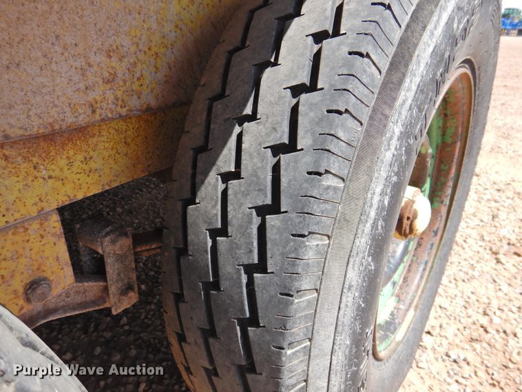 image for item DK2253 Shop built  utility trailer