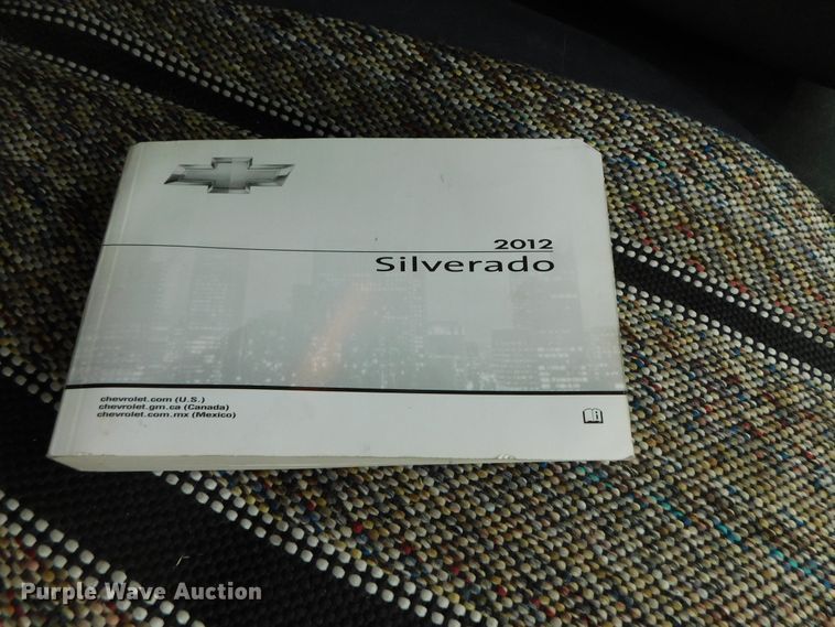 image for item DK8588 2012 Chevrolet Silverado 1500  Ext. Cab pickup truck