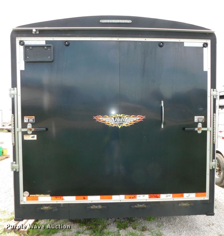 image for item DK8601 2015 H & H  enclosed cargo trailer