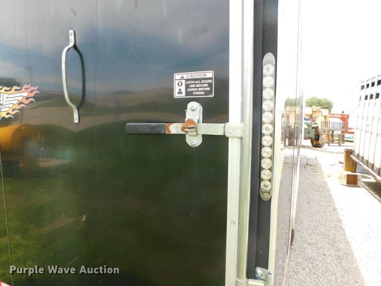 image for item DK8601 2015 H & H  enclosed cargo trailer