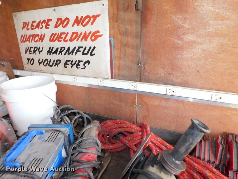 image for item DK8601 2015 H & H  enclosed cargo trailer