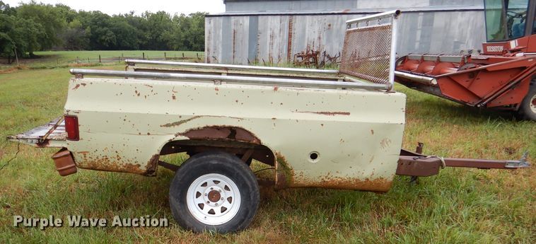 image for item DL3232 Shopbuilt pickup truck bed trailer