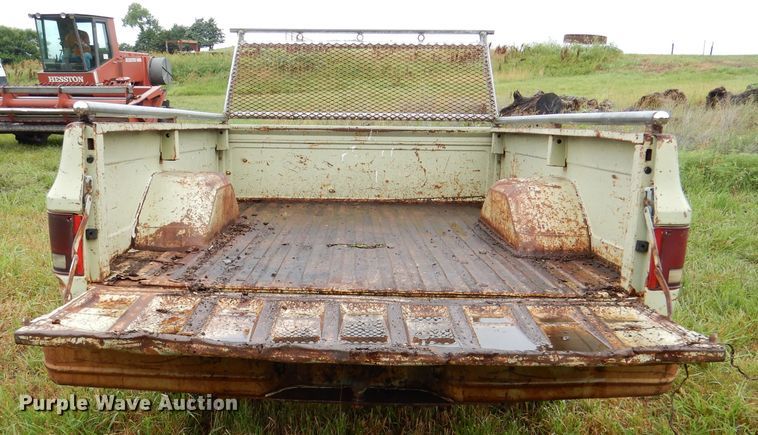 image for item DL3232 Shopbuilt pickup truck bed trailer