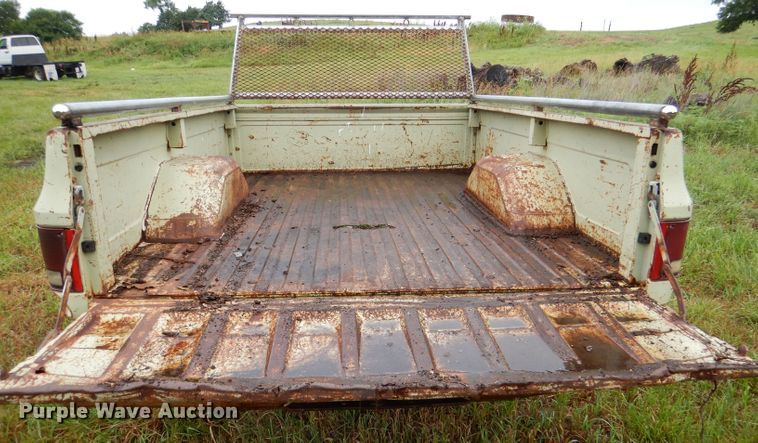 image for item DL3232 Shopbuilt pickup truck bed trailer