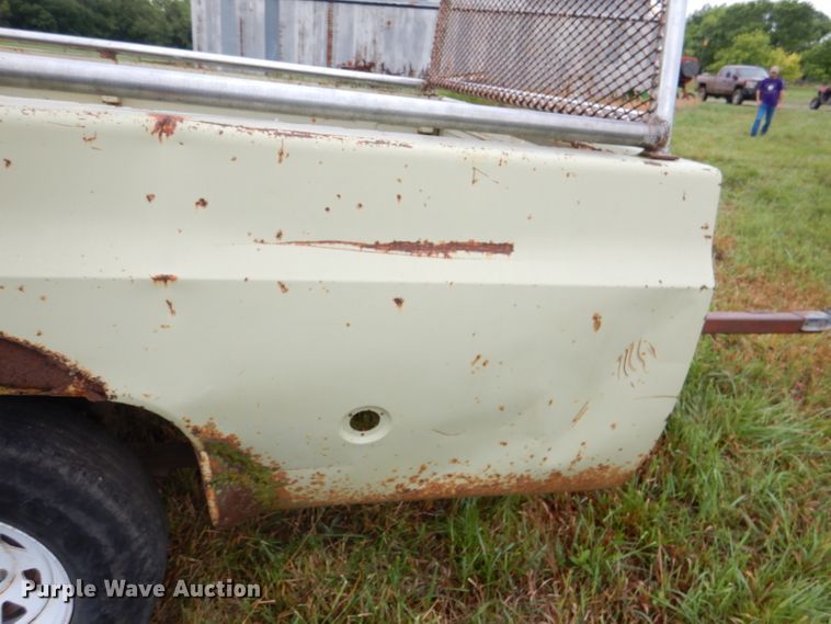 image for item DL3232 Shopbuilt pickup truck bed trailer