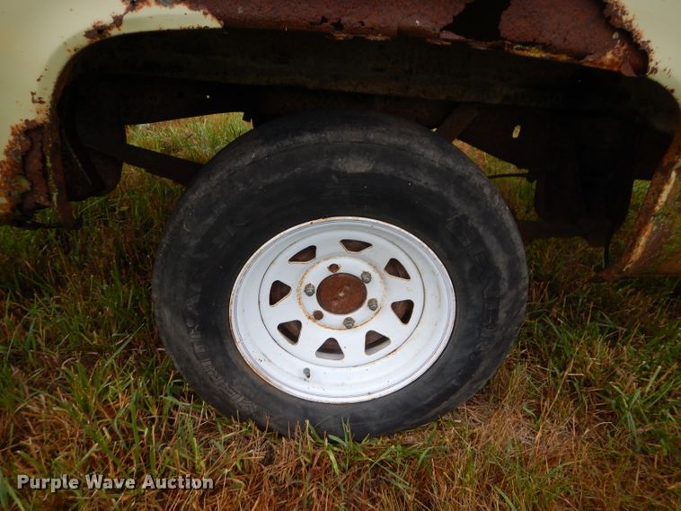 image for item DL3232 Shopbuilt pickup truck bed trailer