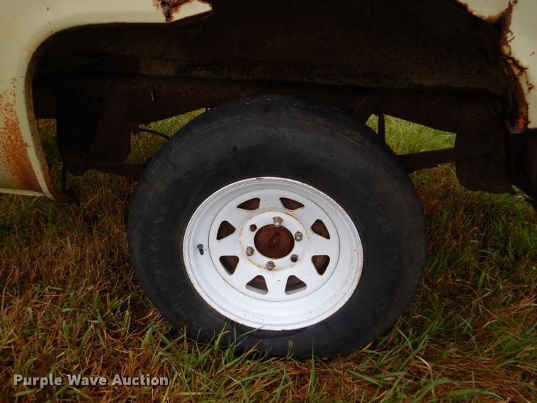 image for item DL3232 Shopbuilt pickup truck bed trailer