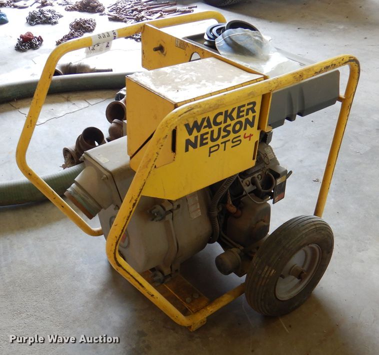 image for item DL3249 2009 Wacker Neuson PTS4V  water pump