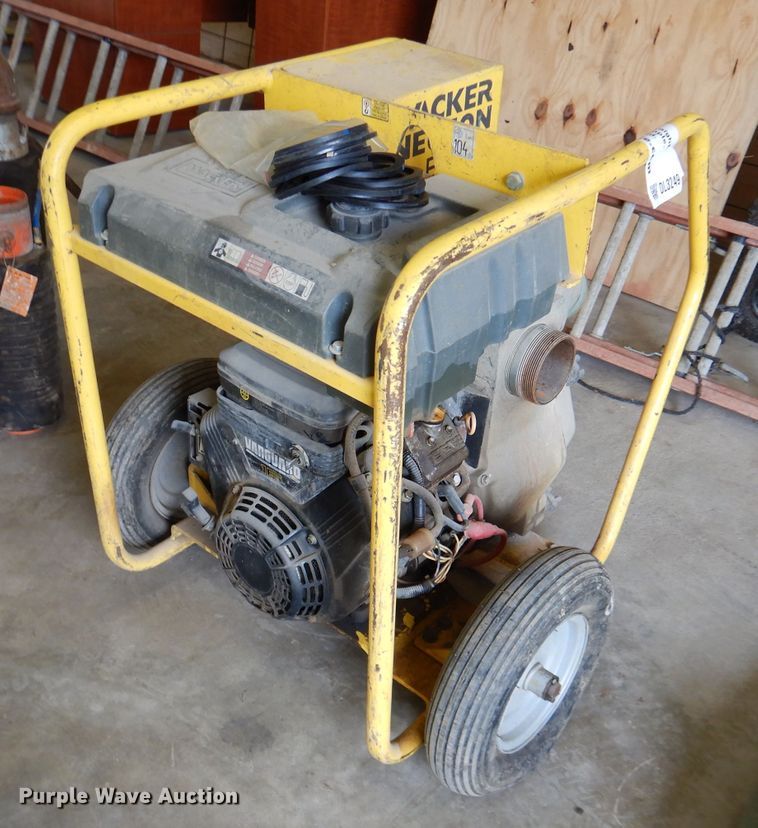 image for item DL3249 2009 Wacker Neuson PTS4V  water pump