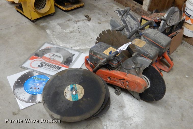 image for item DL3303 (3) Husqvarna cut-off saws