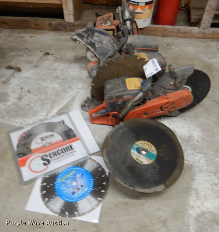 image for item DL3303 (3) Husqvarna cut-off saws