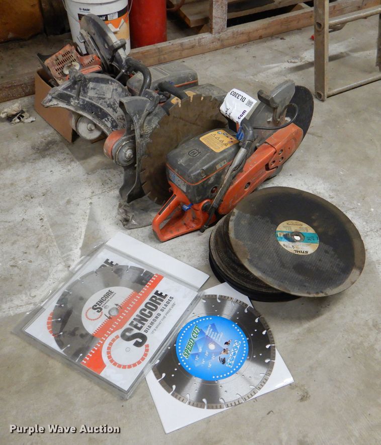 image for item DL3303 (3) Husqvarna cut-off saws