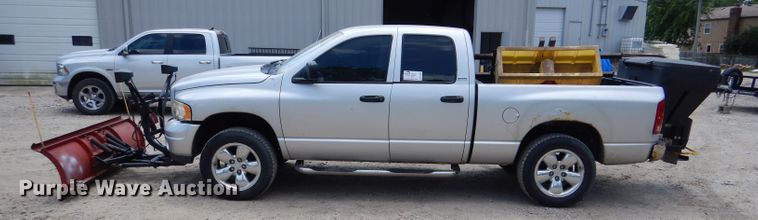 image for item DL3311 2002 Dodge Ram 1500  Quad Cab pickup truck