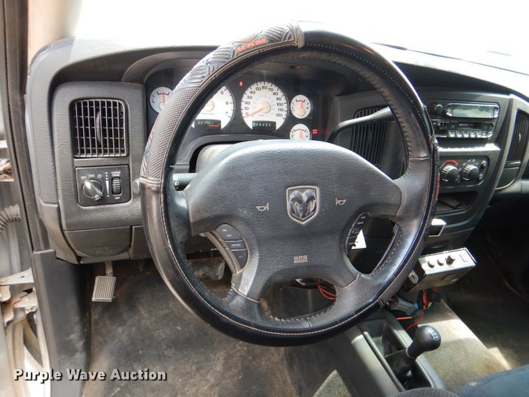 image for item DL3311 2002 Dodge Ram 1500  Quad Cab pickup truck