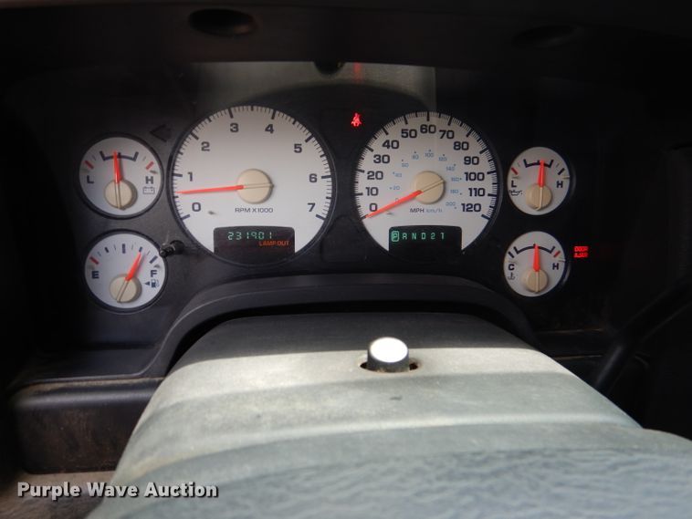 image for item DL3311 2002 Dodge Ram 1500  Quad Cab pickup truck